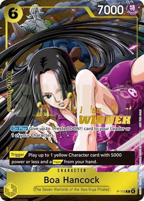 Boa Hancock (OP15 Release Event Winner), One Piece Promotion Cards