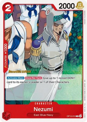 Nezumi, Adventure on Kami's Island Release Event Cards