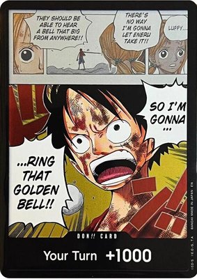 DON!! Card (Luffy), Adventure on Kami's Island