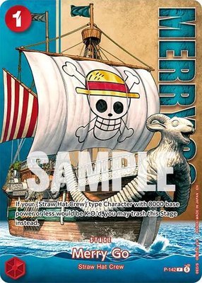 Merry Go (Premium Card Collection -Live Action Edition Vol.2 Straw Hat Crew-), One Piece Promotion Cards