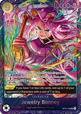 Jewelry Bonney (Treasure Cup May 2026), One Piece Promotion Cards