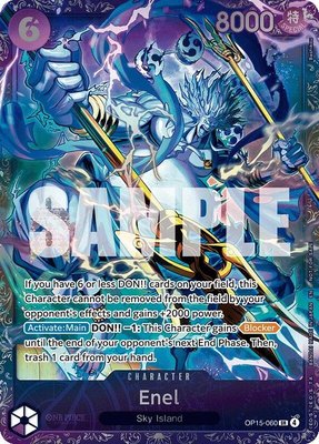 Enel (Treasure Cup May 2026), One Piece Promotion Cards