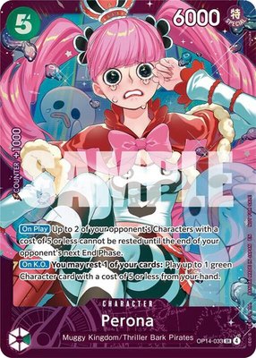 Perona (Extra Grand Battle for Stores 2026), One Piece Promotion Cards