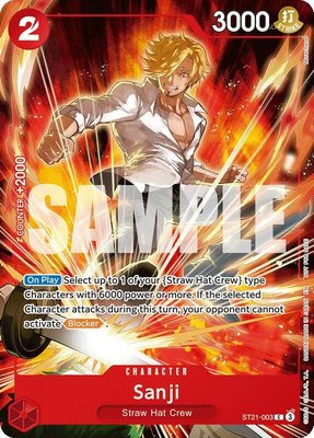 Sanji (Welcome Pack 2026 Vol.1), One Piece Promotion Cards
