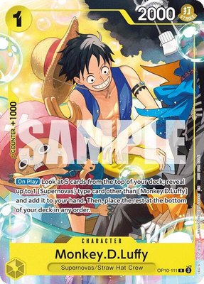 Monkey.D.Luffy (Welcome Pack 2026 Vol.1), One Piece Promotion Cards
