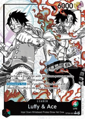 Luffy & Ace (Parallel), Starter Deck EX: Luffy & Ace