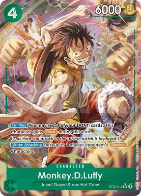 Monkey.D.Luffy (Parallel), Starter Deck EX: Luffy & Ace