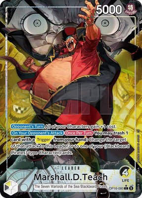 Marshall.D.Teach (080) (Alternate Art), The Time of Battle