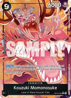Kouzuki Momonosuke (085) (Alternate Art), The Time of Battle