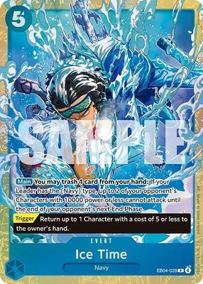 Ice Time (Premium Card Collection -Best Selection Vol. 6-), One Piece Promotion Cards