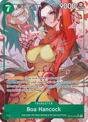 Boa Hancock (Alternate Art), The Time of Battle