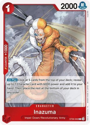 Inazuma, Starter Deck EX: Luffy & Ace