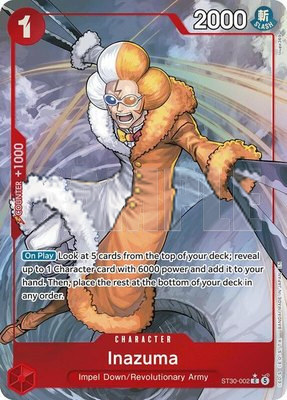 Inazuma (Full Art), Starter Deck EX: Luffy & Ace
