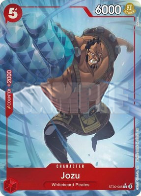 Jozu (Full Art), Starter Deck EX: Luffy & Ace