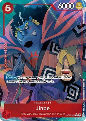 Jinbe (Full Art), Starter Deck EX: Luffy & Ace