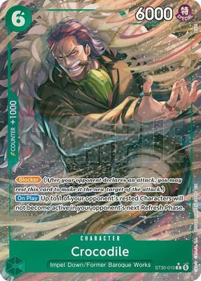 Crocodile (Full Art), Starter Deck EX: Luffy & Ace