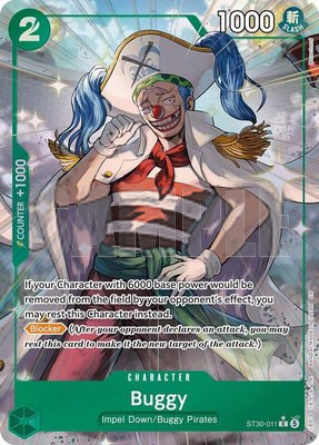 Buggy (Full Art), Starter Deck EX: Luffy & Ace