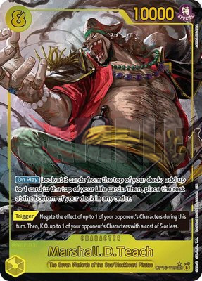 Marshall.D.Teach (119) (Alternate Art), The Time of Battle