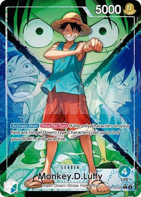 Monkey.D.Luffy (022) (Alternate Art), The Time of Battle