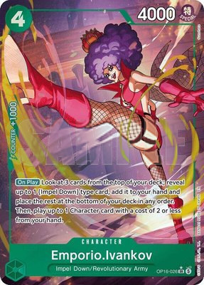 Emporio.Ivankov (026) (Alternate Art), The Time of Battle