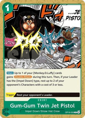 Gum-Gum Twin Jet Pistol, The Time of Battle