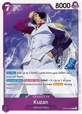 Kuzan, The Time of Battle