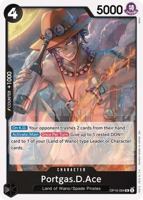 Portgas.D.Ace (094), The Time of Battle