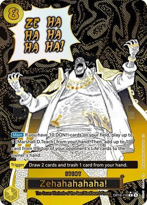 Zehahahahaha! (Alternate Art), The Time of Battle