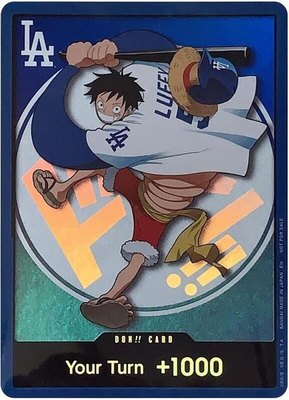 DON!! Card (LA Dodgers 2026 Promo), One Piece Promotion Cards