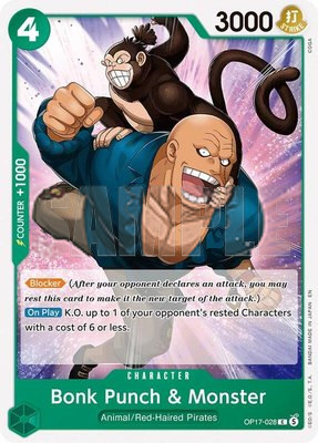 Bonk Punch & Monster, The World's Strongest Warriors
