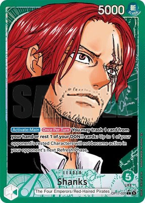 Shanks (020) (Alternate Art), The World's Strongest Warriors