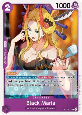 Black Maria, The World's Strongest Warriors