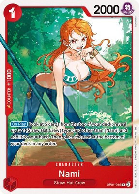 Nami, Starter Deck 31: RED Monkey.D.Luffy
