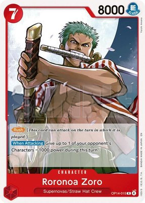 Roronoa Zoro, Starter Deck 31: RED Monkey.D.Luffy