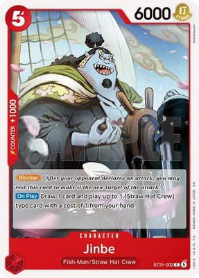 Jinbe, Starter Deck 31: RED Monkey.D.Luffy