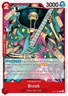 Brook, Starter Deck 31: RED Monkey.D.Luffy