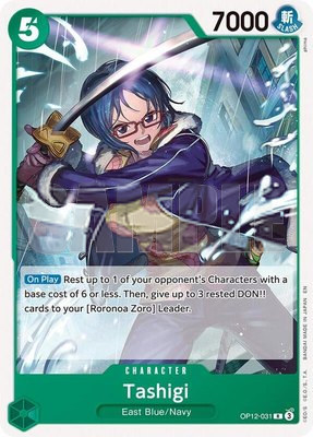 Tashigi, Starter Deck 32: GREEN Roronoa Zoro