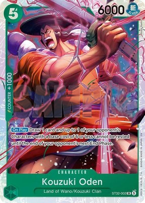 Kouzuki Oden, Starter Deck 32: GREEN Roronoa Zoro