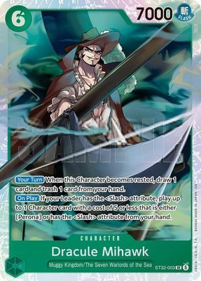 Dracule Mihawk, Starter Deck 32: GREEN Roronoa Zoro