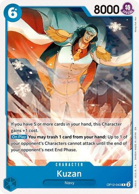 Kuzan (OP12-043), Starter Deck 33: BLUE Kuzan