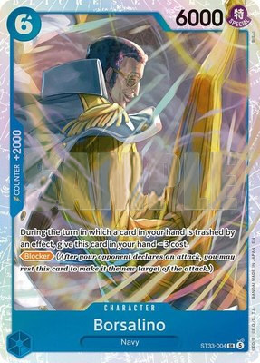 Borsalino, Starter Deck 33: BLUE Kuzan