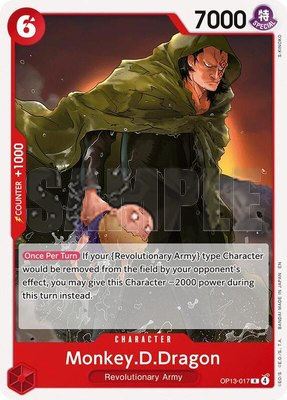 Monkey.D.Dragon, Starter Deck 35: RED/BLACK Sabo
