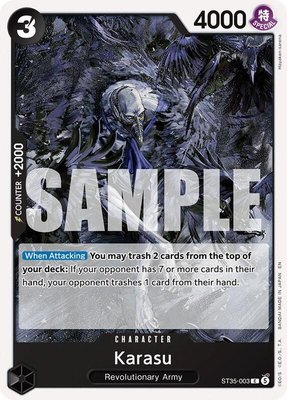 Karasu, Starter Deck 35: RED/BLACK Sabo