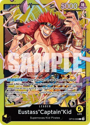 Eustass"Captain"Kid (OP10-099), Starter Deck 36: YELLOW Eustass"Captain"Kid