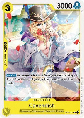Cavendish, Starter Deck 36: YELLOW Eustass"Captain"Kid