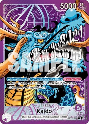 Kaido (058) (Alternate Art), The World's Strongest Warriors