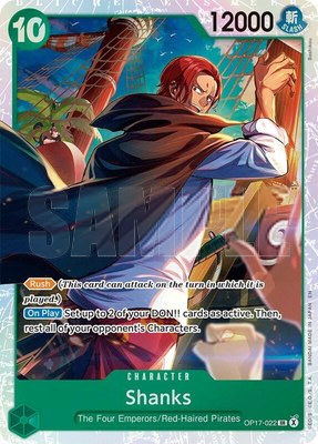 Shanks (022), The World's Strongest Warriors