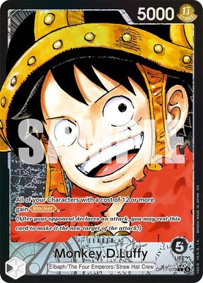 Monkey.D.Luffy (079) (Alternate Art), The World's Strongest Warriors