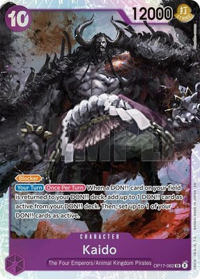Kaido (062), The World's Strongest Warriors