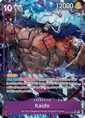 Kaido (062) (Alternate Art), The World's Strongest Warriors